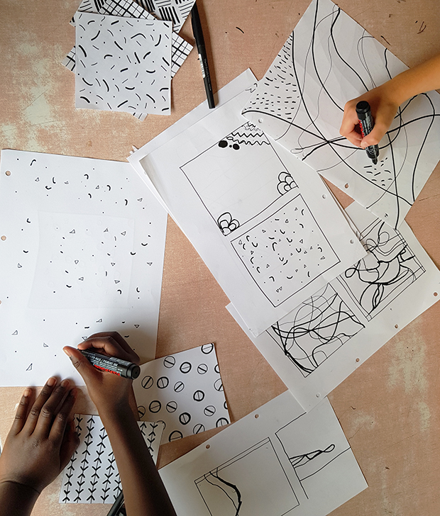Patchwork - Mobilier enfant - Ville d'Angers par Chape&Mache
